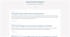 Desktop Screenshot of komelin.com